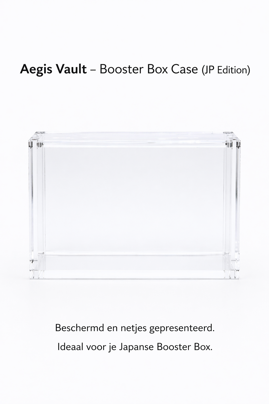 Aegis Vault – Booster Box Case (JP Edition)