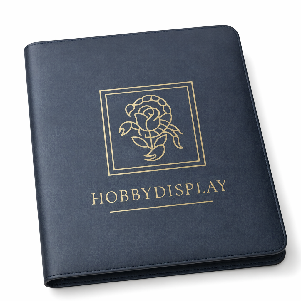 Premium 9-Pocket Binder – Groen Suède Interior